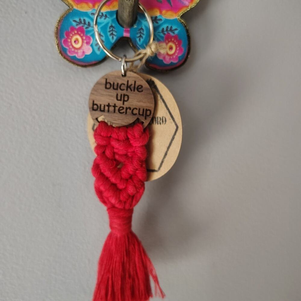 Handmade macrame Keychain